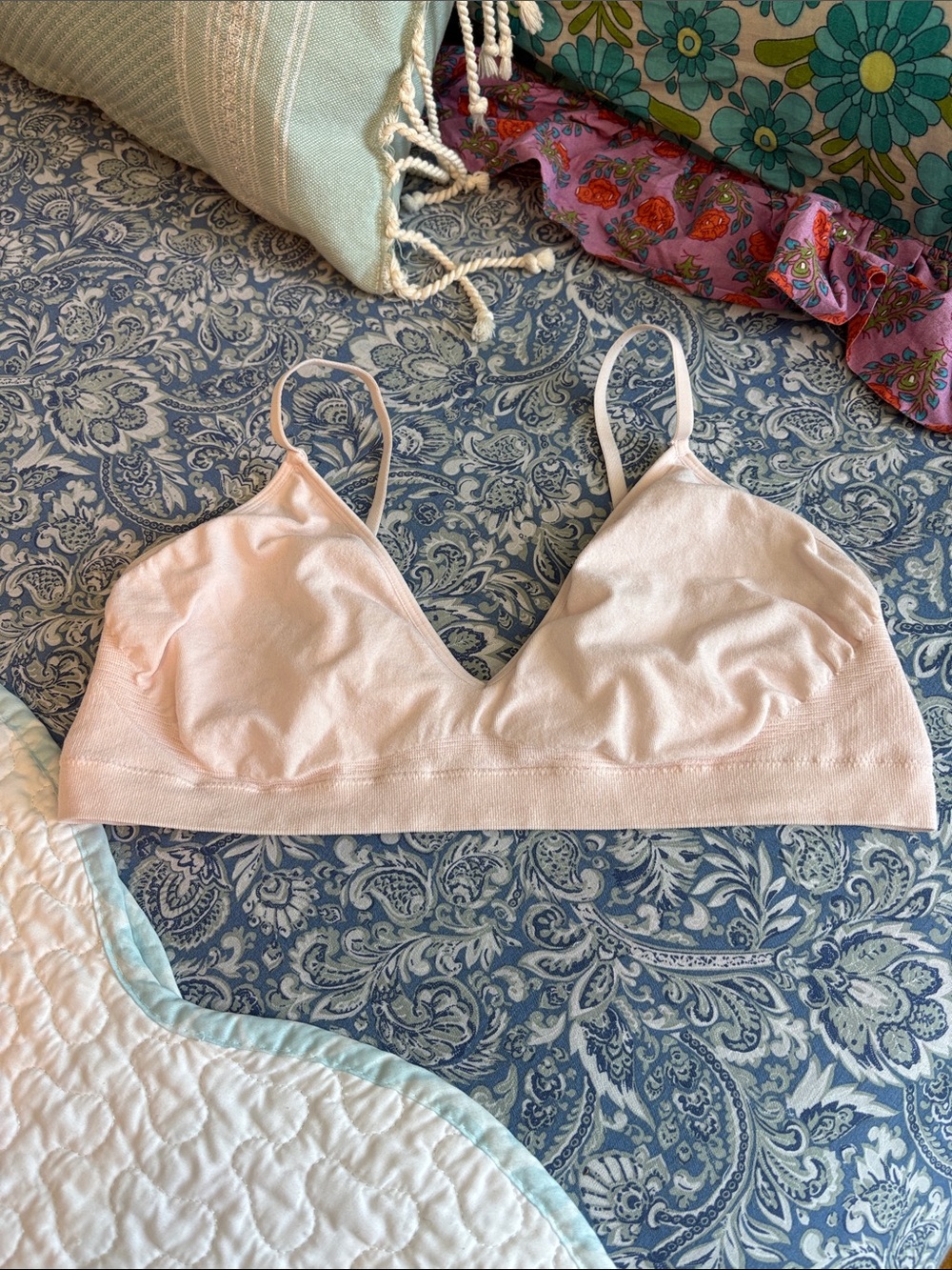 BOODY Blush Pink Seamless Bralette